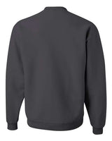 Jerzees 562 Adult NuBlend FleeceCrew #color_CHARCOAL GREY
