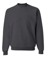 Jerzees 562 Adult NuBlend FleeceCrew #color_CHARCOAL GREY