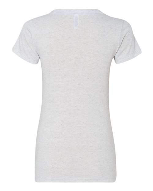 Bella + Canvas B8413 Ladies' Triblend Short-Sleeve T-Shirt #color_WHITE FLECK TRB