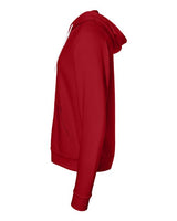 Bella + Canvas 3739 Unisex Poly-Cotton Fleece Full-Zip Hooded Sweatshirt #color_RED