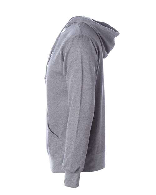 Independent Trading Co. SS4500 Midweight Hooded Sweatshirt #color_Gunmetal Heather