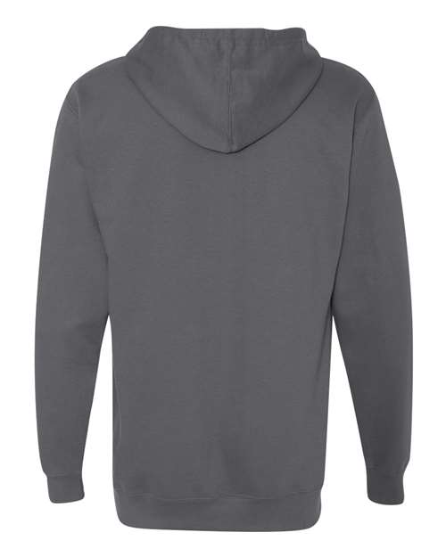 Independent Trading Co. SS4500 Midweight Hooded Sweatshirt #color_Charcoal