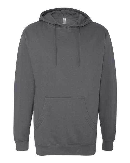 Independent Trading Co. SS4500 Midweight Hooded Sweatshirt #color_Charcoal
