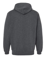 J America JA8815 Adult Tailgate Fleece Pullover Hooded Sweatshirt #color_CHARCOAL HEATHER