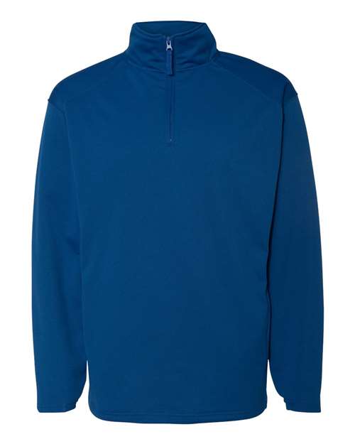 Badger 1480 Performance Fleece Quarter-Zip Pullover #color_Royal
