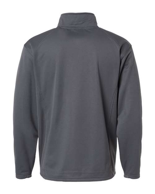 Badger 1480 Performance Fleece Quarter-Zip Pullover #color_Graphite
