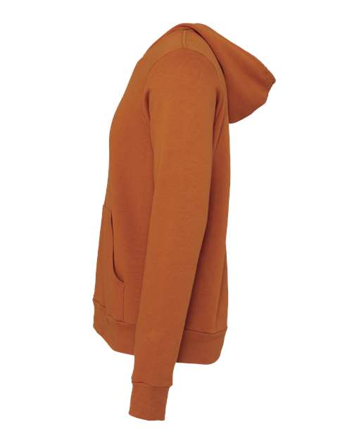 Bella + Canvas 3719 Unisex Sponge Fleece Pullover Hooded Sweatshirt #color_AUTUMN