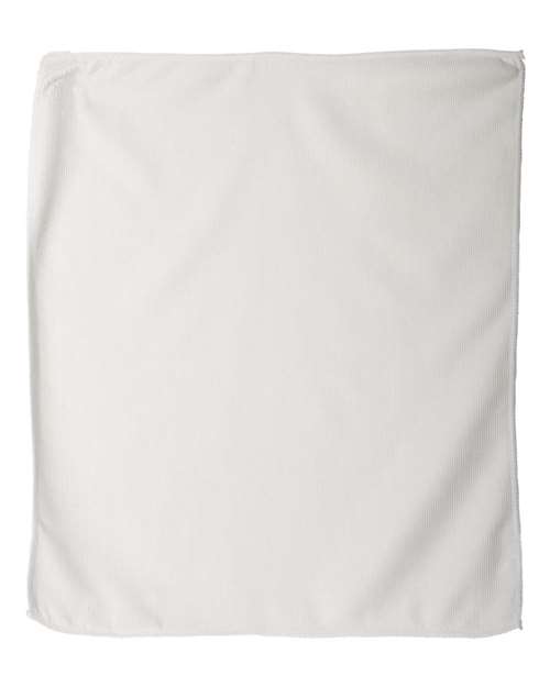 Carmel Towel Company C1118L Microfiber Rally Towel #color_WHITE