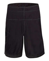 Burnside B9301 Men's Solid Board Short #color_BLACK