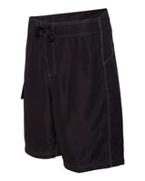 Burnside B9301 Men's Solid Board Short #color_BLACK