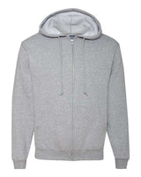 Jerzees 993 Adult NuBlend Fleece Full-Zip Hooded Sweatshirt #color_ATHLETIC HEATHER