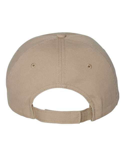 Valucap VC350 Bio-Washed Chino Twill Cap #color_Khaki