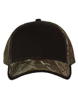 Kati LC102 Solid Front Camo Back Cap
