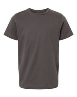 LAT 6101 Youth Fine Jersey T-Shirt #color_CHARCOAL