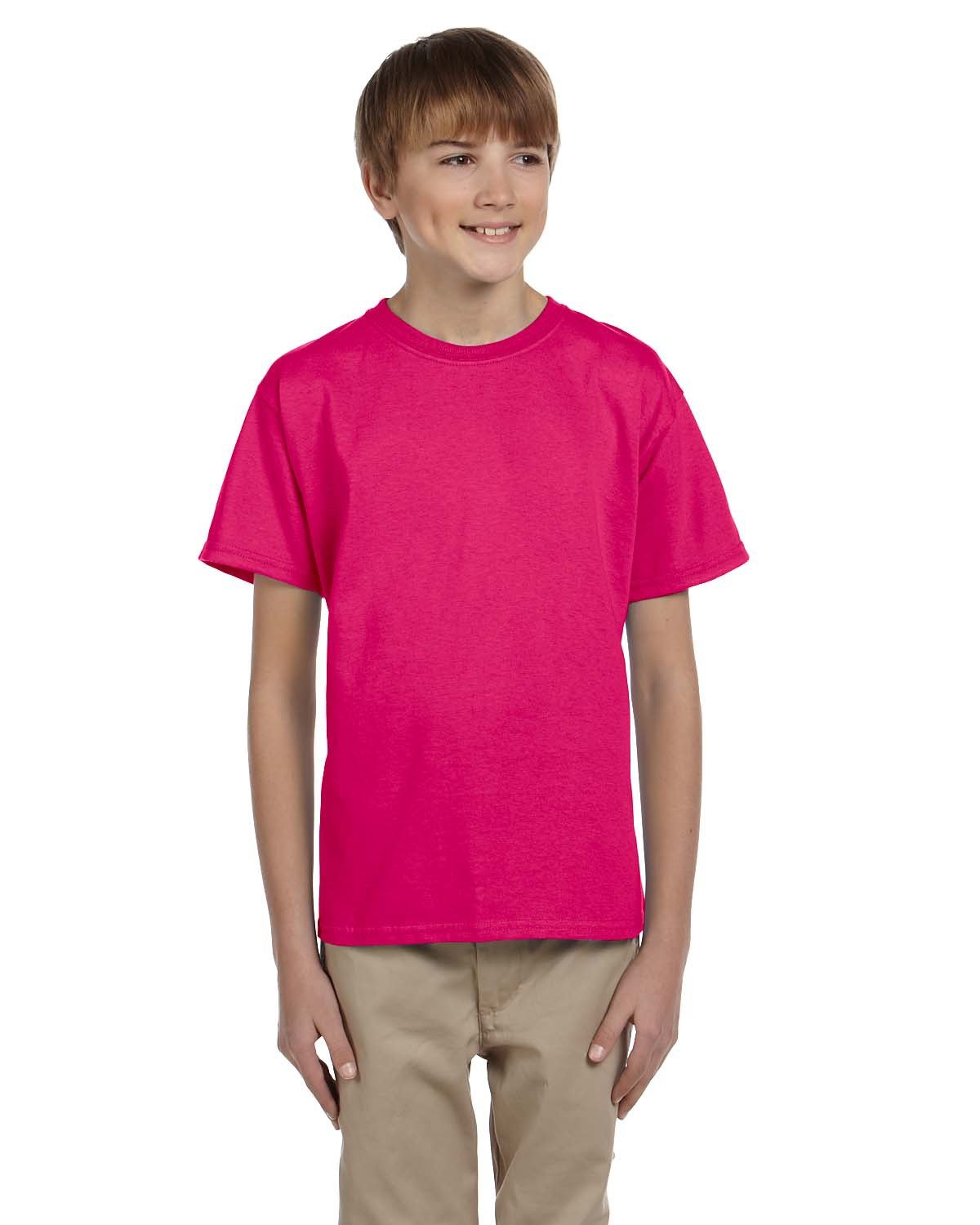 Fruit of the Loom 3931B Youth HD Cotton T-Shirt