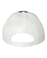 Valucap S102 Sandwich Trucker Cap #color_Black/ White
