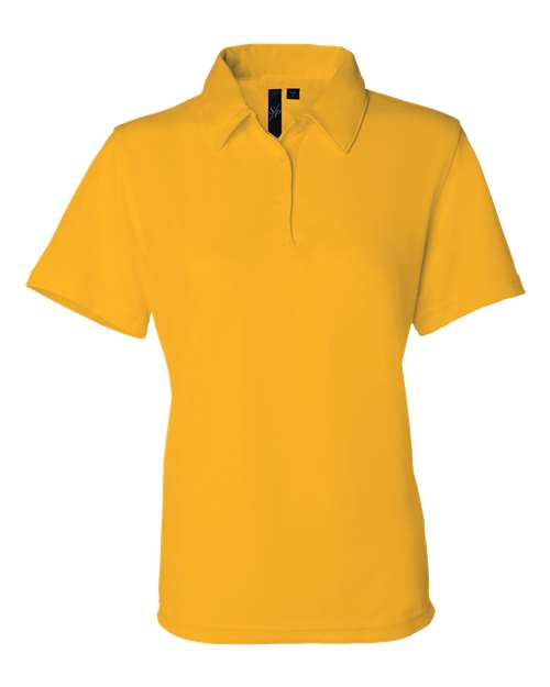 Sierra Pacific 5469 Women's Moisture Free Mesh Polo #color_Gold