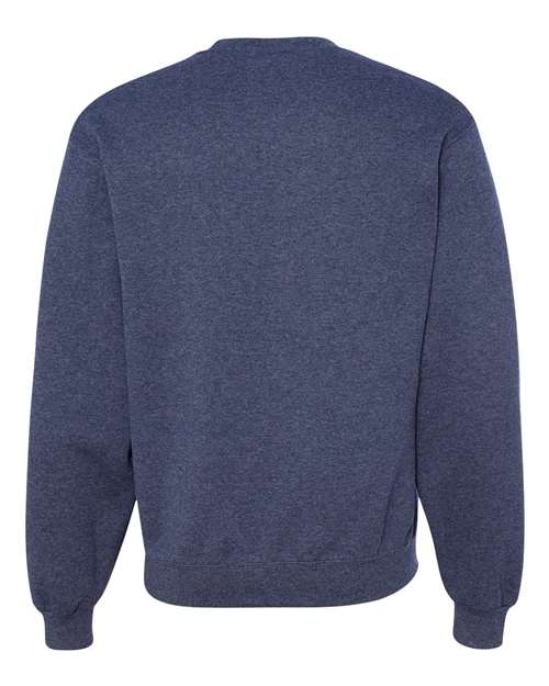 Jerzees 562 Adult NuBlend FleeceCrew #color_VINTAGE HTH NAVY