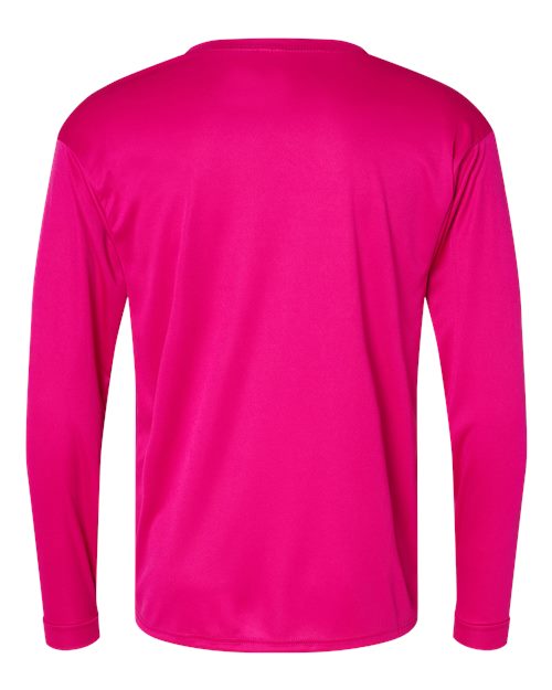 C2 Sport 5104 Performance Long Sleeve T-Shirt #color_Hot Pink