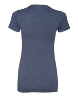 Bella + Canvas 6004 Ladies' Slim Fit T-Shirt #color_HEATHER NAVY