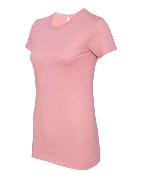 Bella + Canvas 6004 Ladies' Slim Fit T-Shirt #color_HEATHER PINK