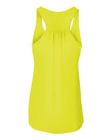 Bella + Canvas B8800 Ladies' Flowy Racerback Tank #color_NEON YELLOW