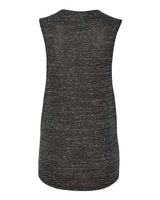 Bella + Canvas B8803 Ladies' Flowy Scoop Muscle Tank #color_BLACK MARBLE