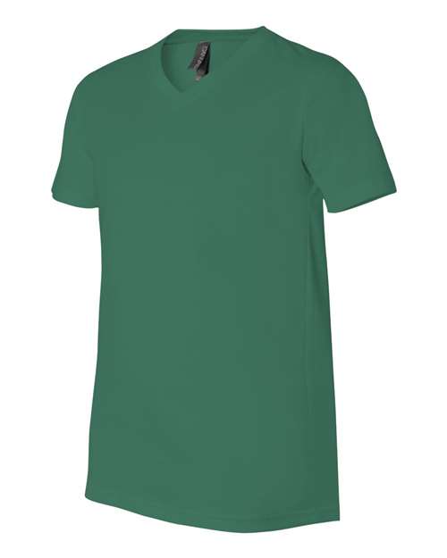 Bella + Canvas 3005 Unisex Jersey Short-Sleeve V-Neck T-Shirt #color_KELLY