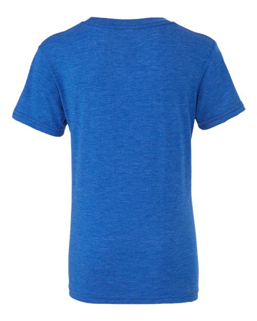 Bella + Canvas 3413C Unisex Triblend T-Shirt #color_TRUE ROYAL TRBLN
