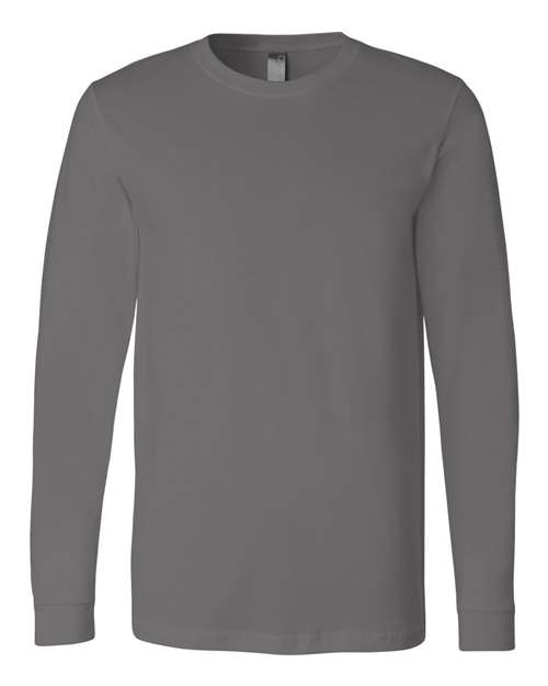 Bella + Canvas 3501 Unisex Jersey Long-Sleeve T-Shirt #color_ASPHALT