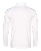 Badger 4280 Lightweight Quarter-Zip Pullover #color_White