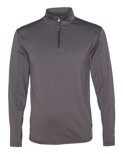 Badger 4280 Lightweight Quarter-Zip Pullover #color_Graphite