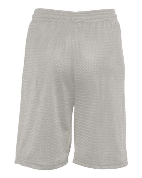 C2 Sport 5209 Youth Mesh Shorts #color_Silver