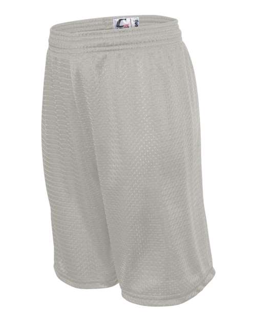 C2 Sport 5209 Youth Mesh Shorts #color_Silver