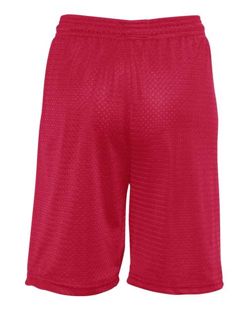 C2 Sport 5209 Youth Mesh Shorts #color_Red