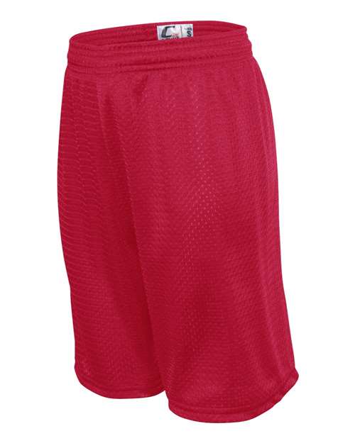 C2 Sport 5209 Youth Mesh Shorts #color_Red