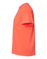 Comfort Colors 6030CC Adult Heavyweight Pocket T-Shirt #color_NEON RED ORANGE