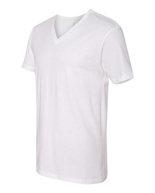 Next Level N3200 Men's Cotton V #color_WHITE