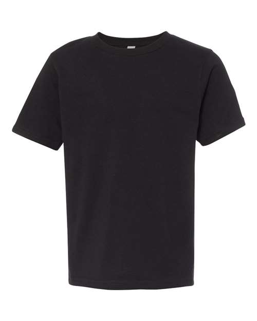 Next Level 3310 Youth Boys Cotton Crew #color_BLACK