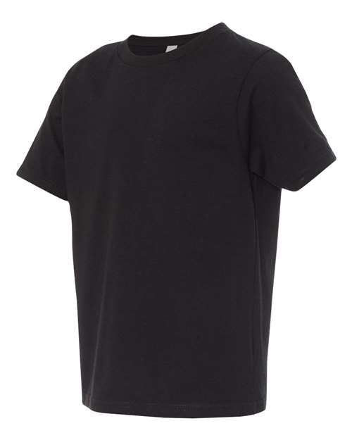 Next Level 3310 Youth Boys Cotton Crew #color_BLACK