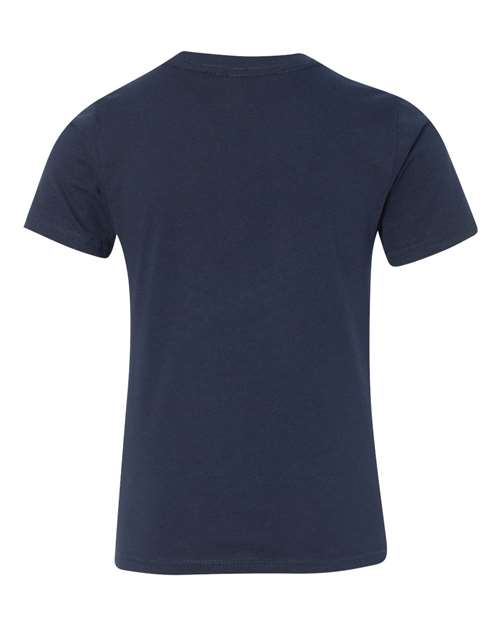 Next Level 3310 Youth Boys Cotton Crew #color_MIDNIGHT NAVY