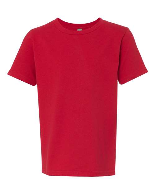 Next Level 3310 Youth Boys Cotton Crew #color_RED