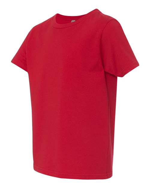 Next Level 3310 Youth Boys Cotton Crew #color_RED