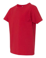 Next Level 3310 Youth Boys Cotton Crew #color_RED