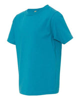 Next Level 3310 Youth Boys Cotton Crew #color_TURQUOISE