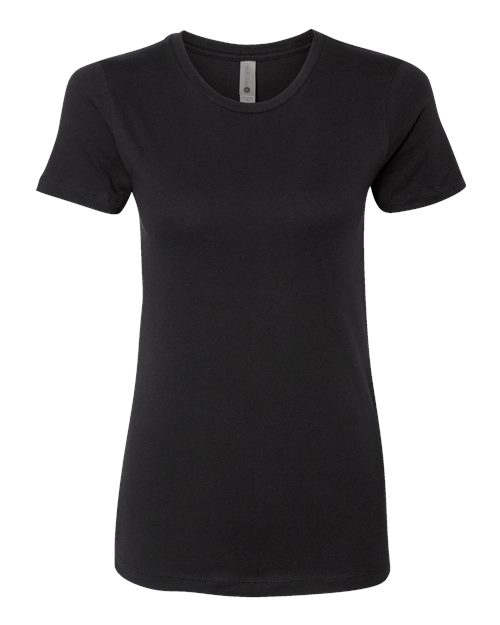 Next Level N3900 Ladies' Boyfriend T-Shirt #color_BLACK