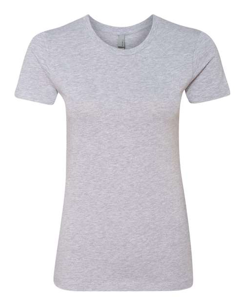 Next Level N3900 Ladies' Boyfriend T-Shirt #color_HEATHER GRAY