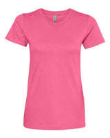 Next Level N3900 Ladies' Boyfriend T-Shirt #color_HOT PINK