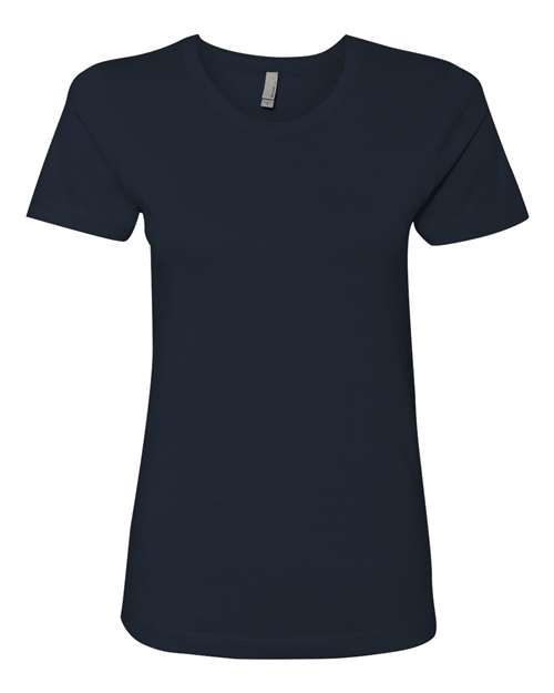 Next Level N3900 Ladies' Boyfriend T-Shirt #color_MIDNIGHT NAVY