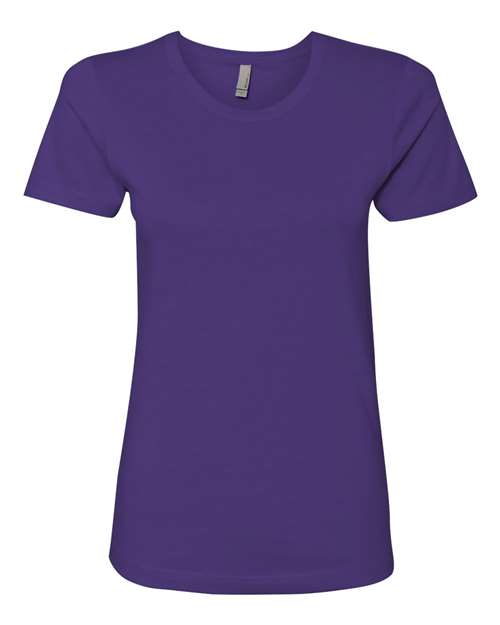 Next Level N3900 Ladies' Boyfriend T-Shirt #color_PURPLE RUSH